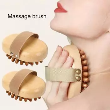 Расческа для массажа тела, компактная и легкая, идеально подходит для всех типов волос. A