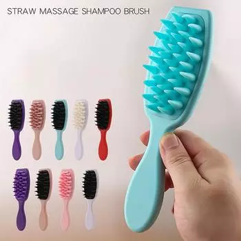 Расческа для мытья головы с широкими зубьями Массажная расческа Массаж головы Прямая расческа Щетка для волос Расческа для мытья волос Влажная и сухая расческа Инструменты для укладки Парикмахерские