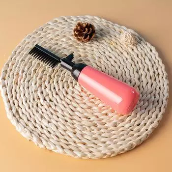 Расческа для окраски волос Пустая бутылка краски для волос с щеткой-аппликатором для салона 200ml