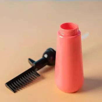 Расческа для окраски волос Пустая бутылка краски для волос с щеткой-аппликатором для салона 130ml