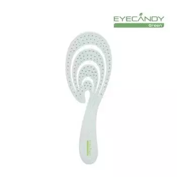 Расческа для распутывания волос Eye Candy Eco Friendly Coral Blue