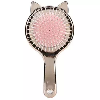 Расческа для распутывания волос на воздушной подушке, массажная щетка для волос, инструмент для укладки волос в салоне, для парикмахерской, дома, розовый цвет