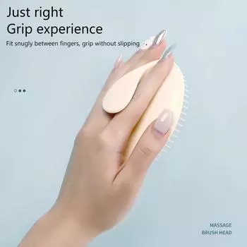 Расческа для шампуня, силикагель, массаж головы, инструмент для укладки, средство для мытья волос Meridian Unblocking