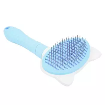 Расческа для шерсти домашних животных Щетка для ежедневного ухода за домашними животными для очистки от выпавшей шерсти и улучшения циркуляции крови