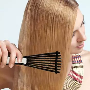 Расческа для снижения усталости. Изысканная пластиковая расческа в виде осьминога для запасных ребер для дома. зелёный