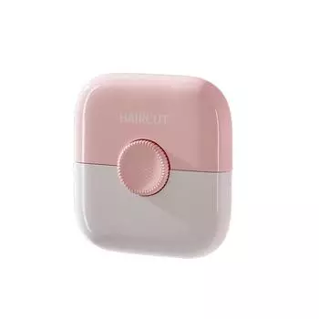 Расческа для стрижки волос 2 в 1 — многофункциональный, простой в использовании инструмент для ежедневной стрижки и прореживания всех типов волос розовый