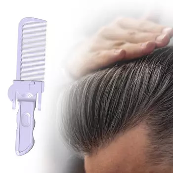 Расческа для стрижки волос с плоской вершиной, инструмент для стрижки прямых волос, парикмахерская для магазина