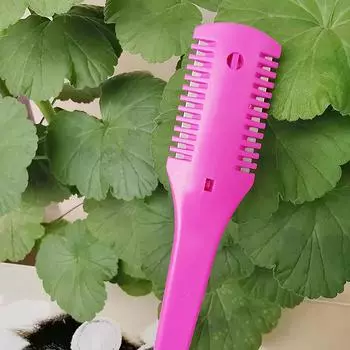 Расческа для стрижки волос, щетки для волос с лезвиями бритвы, триммер для волос, инструмент для истончения, парикмахерский инструмент, парикмахерский инструмент, инструменты для укладки своими руками