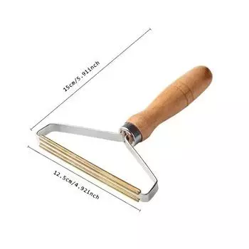 Расческа для удаления волос с домашних животных Плавающая щетка для удаления волос Двухсторонний скруббер для домашних животных Подходит для инструментов для ухода за собаками и кошками Чистка волос 1Pc-tan