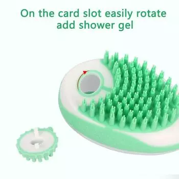 Расческа для ухода за домашними животными Удобная щетка для чистки собачьей шерсти с удобной ручкой для домашних животных Товары для домашних животных розовый