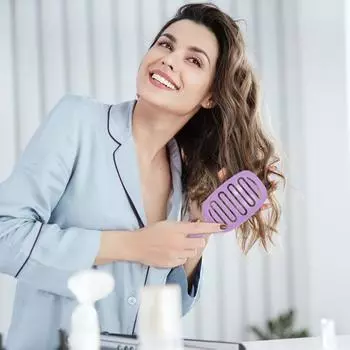 Расческа для волос, антистатическая расческа для волос, массажная расческа для кожи головы, женская щетка для влажных вьющихся волос, щетка для распутывания волос, инструменты для укладки волос