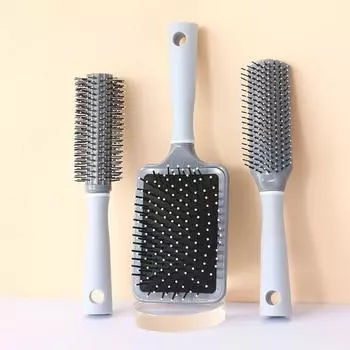 Расческа для волос Detangle, расческа с воздушной подушкой, пушистая массажная расческа против выпадения волос, для всех типов волос, парикмахерские инструменты A зелёный