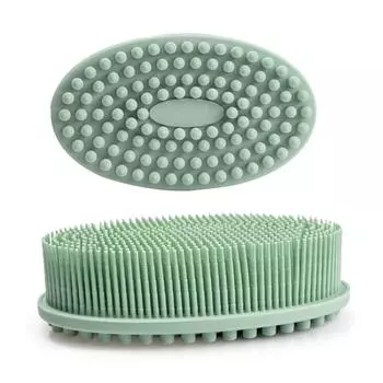 Расческа для волос, головы, массажера для тела, чистящая подушечка для ванны, щетка для очистки кожи, скруббер для тела, душ 1