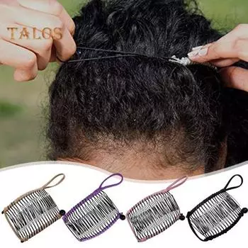 Расческа для волос Легкая Портативная Крепкая Гибкая Минималистичный Дизайн Простая в Эксплуатации Расческа Для Волос Аксессуар Для Укладки S розовый