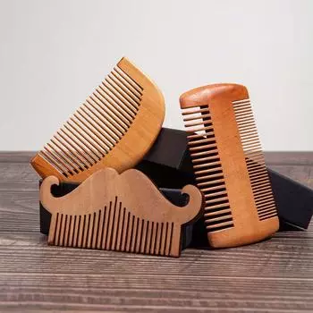 Расческа для волос Парикмахерская Уход за волосами Щетка для волос Расческа из персикового дерева Массажная расческа для головы Деревянная расческа D1