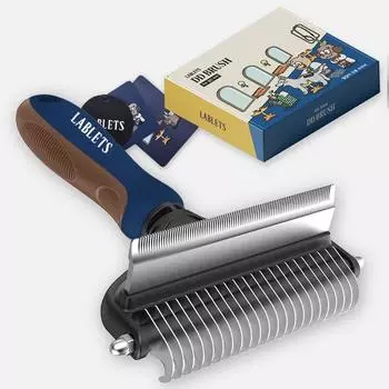 Расческа для вычесывания собак DD щетка Спутанные волосы Удаление отмерших волос Кошка, корейский шампунь для домашних животных