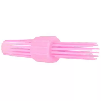 Расческа для завивки волос Roll Comb Slip Non-Slip Portable Gentle Curls Multi Tooth Hair Styling Curler Comb