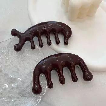 Расческа Гуаша, массажная расческа для тела с пятью широкими зубьями, китайская медицина, терапия TCM, циркуляция крови, гладкость, против выпадения волос A