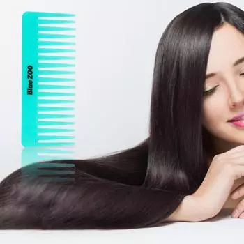 Расческа с широкими зубьями, удобная расческа для волос с большими зубьями для дома