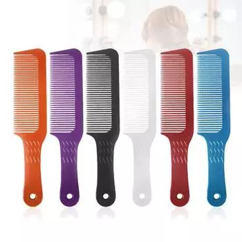 Расческа с высокой термостойкостью, легкая пластиковая расческа для стрижки волос, укладки, массажная расческа для ванной комнаты чёрный