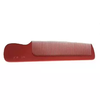 Расческа Taiyo Comb Феноловая расческа с прямым лезвием для стрижки EC № 34 (9-й гребень) красный