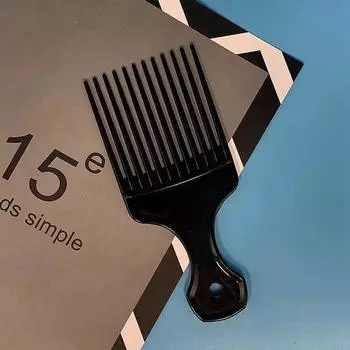 Расческа Вилка расческа Пластик Афро Кудрявые 15.8*6.8cm