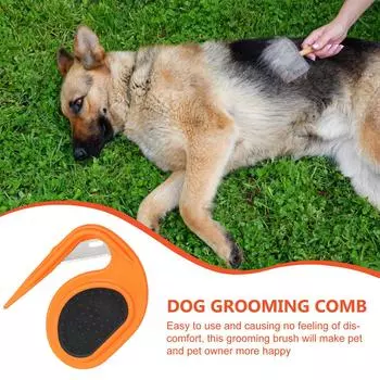 Расчески для удаления колтунов у домашних животных Расческа для вычесывания узлов Расческа для кошек Расческа для собак и кошек Удаление шерсти Массажная расческа Щетка Товары для ухода за домашними животными L