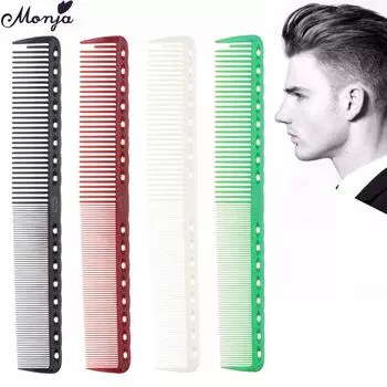 Расчески для волос Парикмахерская Парикмахерская Стрижка волос Гладкая щетка Антистатическая клубок Pro Salon Домашний инструмент для укладки волос «сделай сам» для женщин Детей Девочек красный