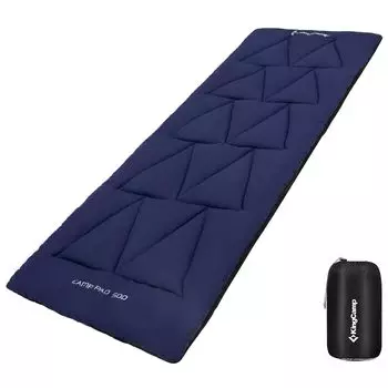 Раскладушка KingCamp Cot Ultra Compact Camping Nap для сна во время стихийного бедствия 190 x 64 см, складная, легкая, нескользящая, фиксированная, коврик, коврик,