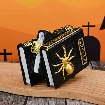 Раскладывающиеся книжные украшения в виде пауков можно использовать в качестве украшения кабинета или подарка любителям книг.