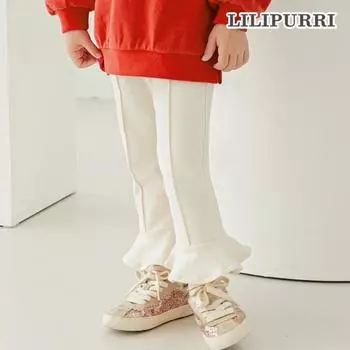 Расклешенные брюки Lilypuri с защипами, кремовые Cream/150