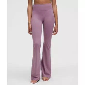 Расклешенные брюки Lululemon Groove Nulu с высокой талией, обычные, лавандового цвета, люкс 8/33