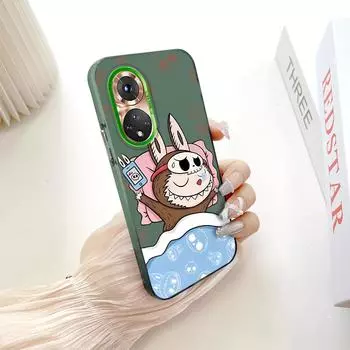 Раскрашенный узор, разноцветный, серебристый, двусторонний твердый корпус, противоударный противоударный чехол для телефона для Huawei Honor Infinix Tecno iPhone iPhone 11 зелёный