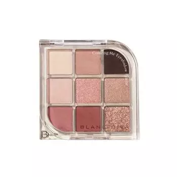 Раскраска Бланкдива: Палитра теней для век Me Eyeshadow Palette 9, 1 шт., Rosetta Scented