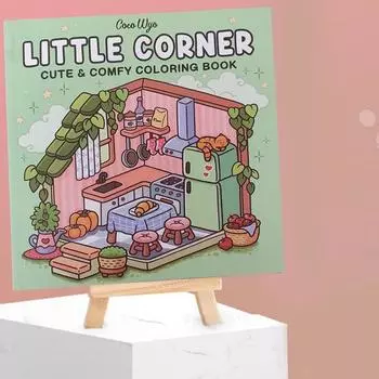 Раскраска Портативный размер Симпатичный странный дизайн Односторонние страницы Печать книги с высоким разрешением Разнообразный