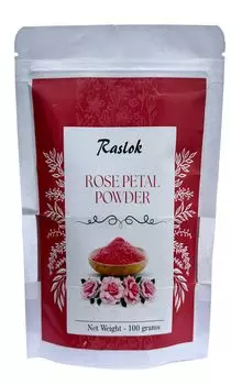 Raslok Rose Petal Powder Natural and Pure Skin Care Маски для лица и маски для лица 8 унций 100% (3,52 унции) (1 кусок)