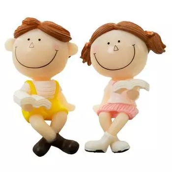 Милая фигурка Расмуса, аксессуар для транспортного средства, 03 пары для чтения, 1 набор, корейский автомобильный аксессуар