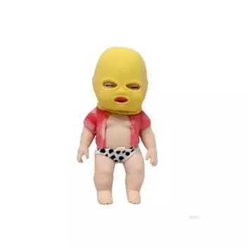 Распакуйте мягкую игрушку и дайте злому пюреру повеселиться. Наслаждайтесь этим в любое время и в любом месте, чтобы расслабиться и снять стресс. One Size жёлтый