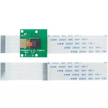 Raspberry Pi 3 Модель B +/3/2 Модуль камеры 1080p 720p Мини-камера 5-мегапиксельная веб-камера Видеокамера 15-контактный ленточный гибкий кабель CSI 15-200 см