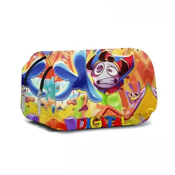 Распечатать Удивительный цифровой цирк Детский пенал для карандашей Начальная школа Пенал для карандашей Игровая коробка