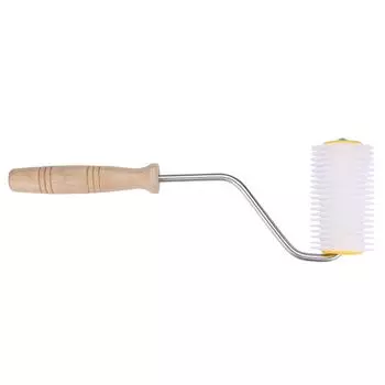 Распечатывающий игольчатый валик для пчелиных сот для извлечения меда Пчеловодство Оборудование для пчеловода Инструмент