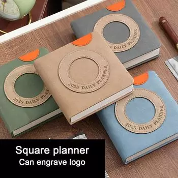 Расписание дел на 2025 год, небольшой ежедневник для школьников, мини-тетрадь, карманный блокнот, заметки, 184 листа, 368 страниц