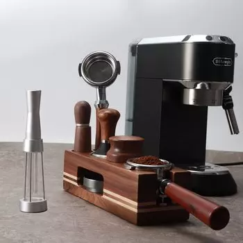 Распределитель кофе Leeseph Темпер Иглы для перемешивания Размешиватель для порошка эспрессо Распределение Инструмент WDT Размешивание Аксессуары для бариста серебряный