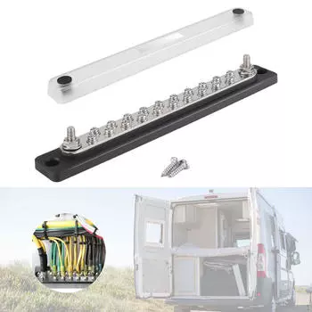 Распределительный блок питания шина 150A 12-36V простая в установке теплоизоляция