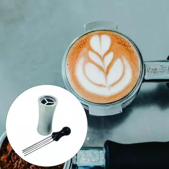 Распределитель тамперов для кофе для дома, кухни, Type 6-Silver