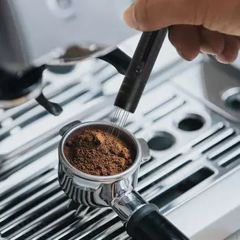 Распределитель темпера для кофе, штифт для ручной мешалки Black