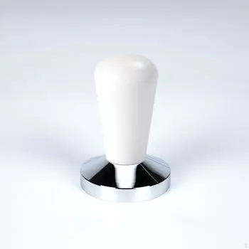 Распределитель темпера кофе Инструмент бариста Распределение порошка Волнистая база Портативный для 51mm белый
