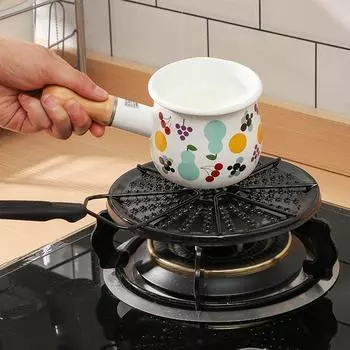 Распределитель тепла Распределитель газовой плиты Верхняя плита Диффузор тепла Редуктор Пламезащитная пластина Пламезащита для кипячения 1pcs