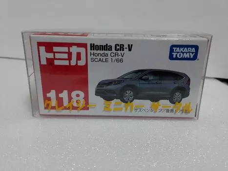 Распродан Tomica 118 Honda Crazy Mini Car Circle с кейсом, отправленным со склада Amazon Нет. CR-V