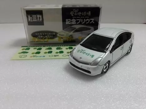 Распроданная модель мероприятия Tomica Aichi Expo Toyota Prius сумасшедший мини-автомобиль круг с кейсом